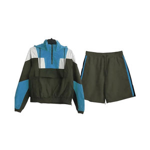 Nuevo Conjunto de Chándal Personalizado con Chaqueta Cortavientos de Piel de Oveja Impermeable y Pantalones con Diseño Impreso y Logotipo Personalizado - Product Image 2