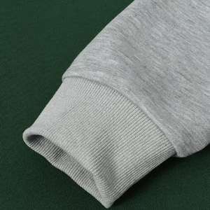 Sweat à capuche pour hommes de haute qualité sweat-shirt à panneau contrasté en polaire avec poche kangourou pour l'automne Athleisure Jogging - Product Image 6