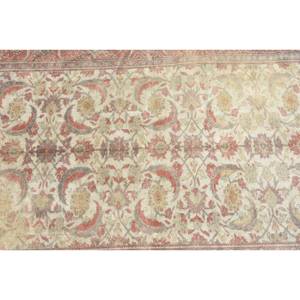 Tapis classique rouge beige 3,7x5,3 pieds Tapis turcs - Product Image 5
