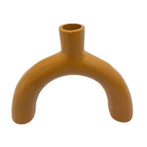 Venta al por mayor a granel decoración de sala de estar aluminio Metal púrpura soporte de vela y soporte de palo para decoración del hogar hecho a mano - Product Image 5