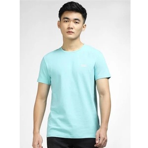 เสื้อยืดผ้าฝ้ายปั่นห่วง100% ธรรมดาคอกลมสำหรับร้านค้าปลีกแฟชั่นบูติก - Product Image 1