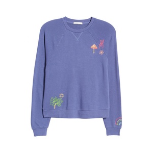 Sweat-shirts pour femmes en coton 100% brodé, style 2025, respirants, séchage rapide, décontractés, vente en gros au Pakistan - Product Image 2