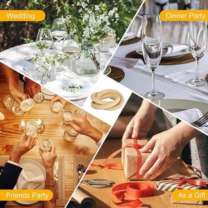 Wooden Napkin <b>Ring</b> Exclusive Indian Christmas Table Decor for Wedding Parties <b>Circle</b> Table Napkin <b>Ring</b> - Product Image 5