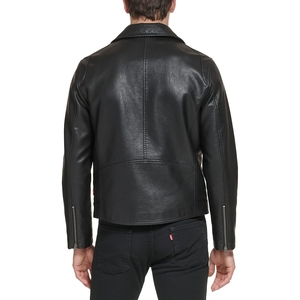 Veste en cuir pour homme, prix abordable, surdimensionnée, faible MOQ, tendance, marque privée, respirante, imperméable - Product Image 4