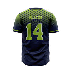 Ensemble de maillots de baseball Offre Spéciale motif de sublimation concevez votre numéro de logo vêtements de sport uniforme de baseball en gros - Product Image 4