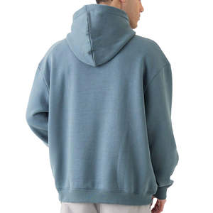 OEM personalizado mochila cremallera pulóver sudaderas con capucha logotipo personalizado peso pesado Streetwear diseño sudaderas con capucha fabricante - Product Image 3