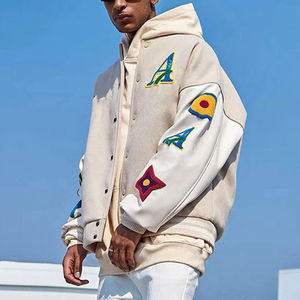 Vestes universitaires de baseball pour hommes avec logo personnalisé OEM pour l'hiver - Product Image 3