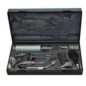 Laryngoscope à fibre optique d'anesthésie Ensemble de Laringoscopio vétérinaire Laryngoscope ENT rigide - Product Image 2