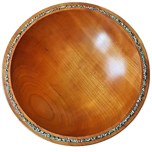 Ensemble bol cuillère minimaliste écologique en résine d'acacia Design imprimé en émail poli pour mariage Restaurant nourriture décorative - Product Image 2