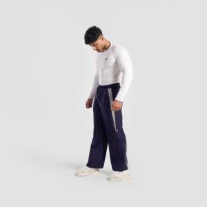 Pantalones Chinos Navy Powerline Personalizables con Logotipo, 100% Algodón, con Cremalleras, Teñidos con Corduroy de Color - Product Image 4