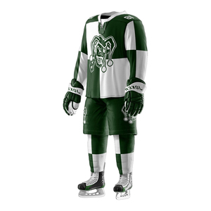 Uniforme de hockey sobre hielo más vendido, logotipo personalizado, sublimación, bordado cómodo, uniforme del equipo de hockey - Product Image 3