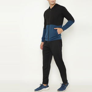 Conjunto Deportivo Personalizado para Hombre, Sudadera con Capucha y Pantalones Jogger de Tela de Algodón y Poliéster, Precio Bajo al por Mayor, OEM ODM, MOQ Bajo, Suministro de Fábrica - Product Image 3