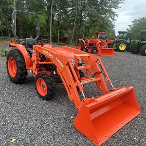 ซัพพลายเออร์ที่ดีที่สุด รถแทรกเตอร์ Kubota L2501HST 25 แรงม้า ขับเคลื่อน 4 ล้อ รถแทรกเตอร์ขนาดเล็ก เครื่องยนต์ดีเซล ระบบไฮโดรสแตติก พร้อมที่ตักด้านหน้าสำหรับขาย - Product Image 1