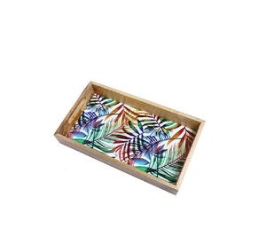 ถาดเสิร์ฟไม้ทำด้วยมือดีไซน์ใหม่ที่ออกแบบอย่างมีสไตล์เหมาะสำหรับราคาส่งและบริการโต๊ะที่หรูหรา - Product Image 6