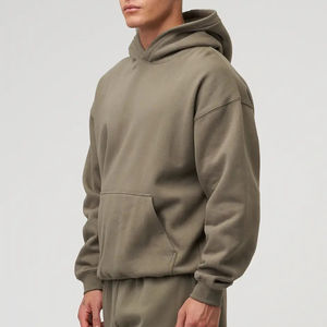 Sudaderas con Capucha para Hombre, Estilo Urbano, Conjuntos Deportivos, Sudadera con Estampado Puff - Product Image 3