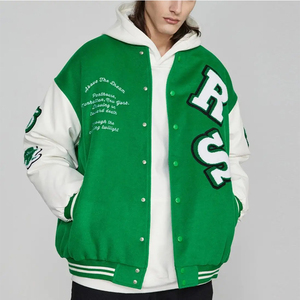 Veste universitaire en laine de haute qualité Bomber Letterman personnalisé veste de baseball vintage pour collège OEM/ODM disponible - Product Image 2