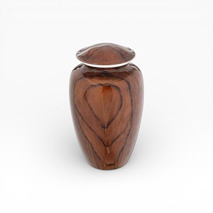 Urna Conmemorativa de Pájaro Cardenal Blanco con Arte Inspirado en la Naturaleza, Símbolo de Amor, Esperanza y Confort Espiritual - Product Image 3