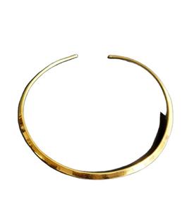 Fabriqué à la main Flexible Rustique En Laiton Collier Ras Du Cou Réglable Tribal Boho Déclaration Collier pour Femmes Vintage Style Bijoux - Product Image 1