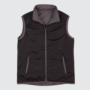 Venta al por mayor Reversible chaleco acolchado ligero aislado chaleco calentador de cuerpo chaleco para hombres mujeres logotipo personalizado al aire libre OEM suministro - Product Image 6