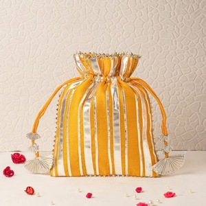 Indian Gota Work Potli Bag pour les mariages Graduations Nouvel An Halloween Eid et la fête des pères pour la fête des mères aussi! - Product Image 2