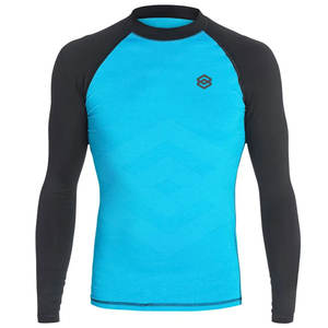 Personalizar el diseño de su propia ropa de entrenamiento Hombres Rash Guard Etiqueta privada Hombres Rash Guard - Product Image 1