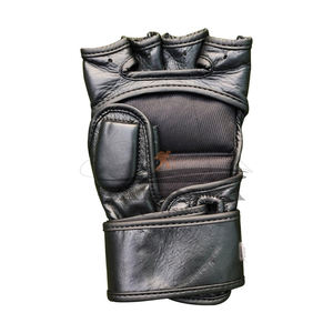 Guantes de entrenamiento de artes marciales, guantes MMA personalizados de Etiqueta Privada, con cordones de alta calidad, fáciles de usar, guantes MMA de medio dedo para hombres - Product Image 5