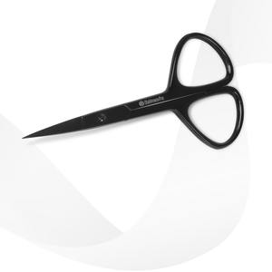 Stahlmann Pro Manche antidérapant de haute qualité en acier inoxydable Lame pointue Tondeuse à sourcils Ciseaux Produit de vente à chaud - Product Image 4