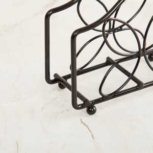 Porte-serviettes en métal bon marché recommandé par le vendeur, meilleur design pour les mariages, décoration de table pour la maison, fêtes de Noël en gros - Product Image 4