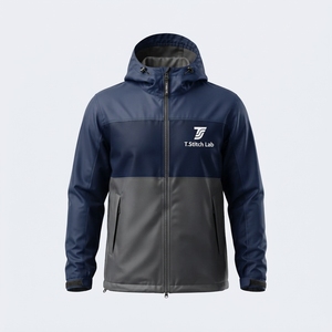 Veste coupe-vent légère et respirante pour homme à séchage rapide, manches longues, motif uni, idéale pour l'hiver – Prix de gros - Product Image 3