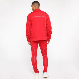 Luxury Street Fashion Tracksuit Two Piece Set <b>Zip</b> Jacket and <b>Joggers</b> with Athletic Edge - Product Image 2