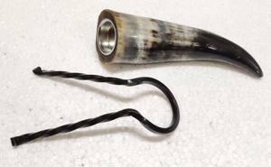 <b>Natural</b> <b>Crafts</b> Organic Animal Style Polished Tea Light Candle Holder with Ox Horn Fragrance Oud Burner Home Decoration - Product Image 3