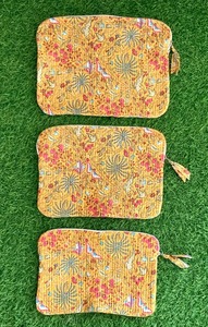 Wholesale Travel Women Quilted Tablet <b>Laptop</b> Zipper Pouch <b>Bags</b> Protection Case Mack book <b>Bag</b> Quilted Case <b>Laptop</b> <b>Bag</b> Custom Logo - Product Image 3