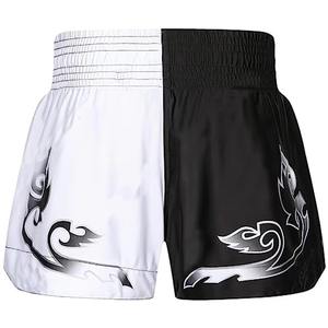 กางเกงขาสั้น MMA แบบมวยไทยขาสั้นแบบซักได้พิมพ์ลายออกแบบได้ตามต้องการใช้เทคนิคการฝึกชกมวย - Product Image 6