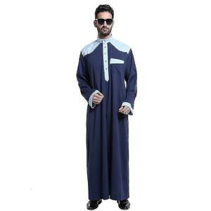 New Design Jubba <b>Thobes</b> <b>Men</b> Muslim Kurta <b>for</b> <b>Men</b> Breathable Moroccan Jalabiya Saudi Jubbah Thobe - Product Image 1