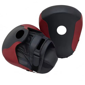 Almohadillas de enfoque con logotipo personalizado de alta calidad, entrenamiento profesional para adultos, venta al por mayor, guantes de Kickboxing de cuero para artes marciales - Product Image 3