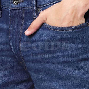 Jeans pour hommes fabriqués en usine, vente chaude, lavés, en gros, fabriqués dans des jeans de qualité supérieure pour hommes - Product Image 5