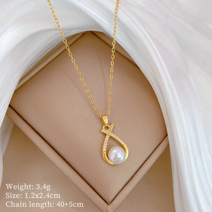 Комплект женских украшений из нержавеющей стали - Product Image 5