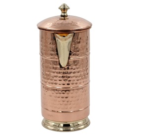 Top Arrival <b>Copper</b> Water Pitcher <b>Jug</b> Home & Kitchen Use <b>Copper</b> Water Pitcher Tabletop Decoration & Accessories Made in India - Product Image 4