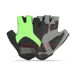 Gants de cyclisme légers avec tissu respirant et paumes rembourrées offrent une adhérence confortable et une protection pour les longues balades à vélo - Product Image 1