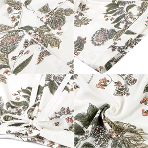 Los mejores camisones elegantes para niñas, nuevos estampados, ropa de dormir para mujer, conjuntos de pijama de dos piezas, últimos diseños, tamaño adulto, nueva llegada, comodidad - Product Image 4