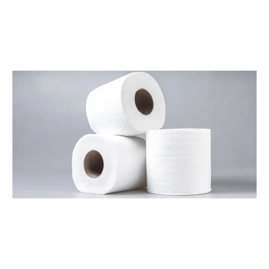 Großhandel individuelles wasserlösliches umweltfreundliches Toilettenpapier 100 % Bambuspulpe Toilettenpapier