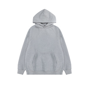 Sweatshirts à capuche en coton pull surdimensionné vierge uni Vente en gros d'usine Sweats à capuche avec impression de logo personnalisé Sweat à capuche pour homme en polyester - Product Image 6