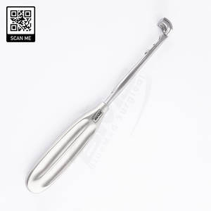 คู่มือเครื่องมือคีวเรตอะเดนอยด์ สเตนเลสสตีล ด้ามกลวง ป้องกันสนิม สำหรับศัลยกรรมหู คอ จมูก ระดับคลาส 1 CE ISO - Product Image 3