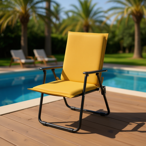 New Arrival Premium Quality Outdoor <b>Foam</b> Beach Lounger <b>Cushion</b> <b>Pad</b> Garden Sun Lounger Mat for Pool Patio Wholesale 5510010403 - Product Image 3