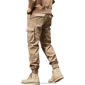 Pantalones holgados de ingeniero informales para hombre 100% poliéster impermeable transpirable al por mayor - Product Image 3