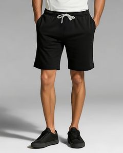 Pantalones Cortos Deportivos Casuales de Felpa para Hombre, 5.5 Pulgadas, Pantalones Cortos Deportivos de Algodón para Gimnasio, Pantalones Cortos Deportivos con Bolsillo para Correr, Hacer Ejercicio, Descansar - Product Image 3