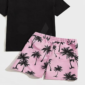 Chemise et short décontractés pour hommes, 100% coton, séchage rapide, respirant, confortable, durable, fabriqué au Pakistan, en vente - Product Image 5