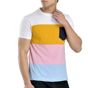 T-shirt 100% coton pour hommes coupe ample imprimé T-shirt en coton épais Boxy T-shirt court pour hommes - Product Image 4