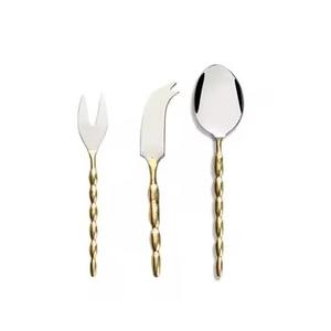 Unique Design High Quality Stainless Steel Cheese Knife <b>Set</b> With Modern Design Cheese Knives For Restaurant Wedding Home Hotel - Product Image 1