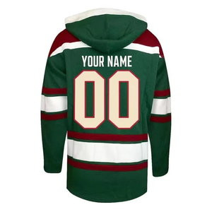 Sweat à capuche de hockey de performance avec conception personnalisée tissu à séchage rapide évacuant l'humidité jeux de pratique impression de maillots de hockey sur glace - Product Image 3